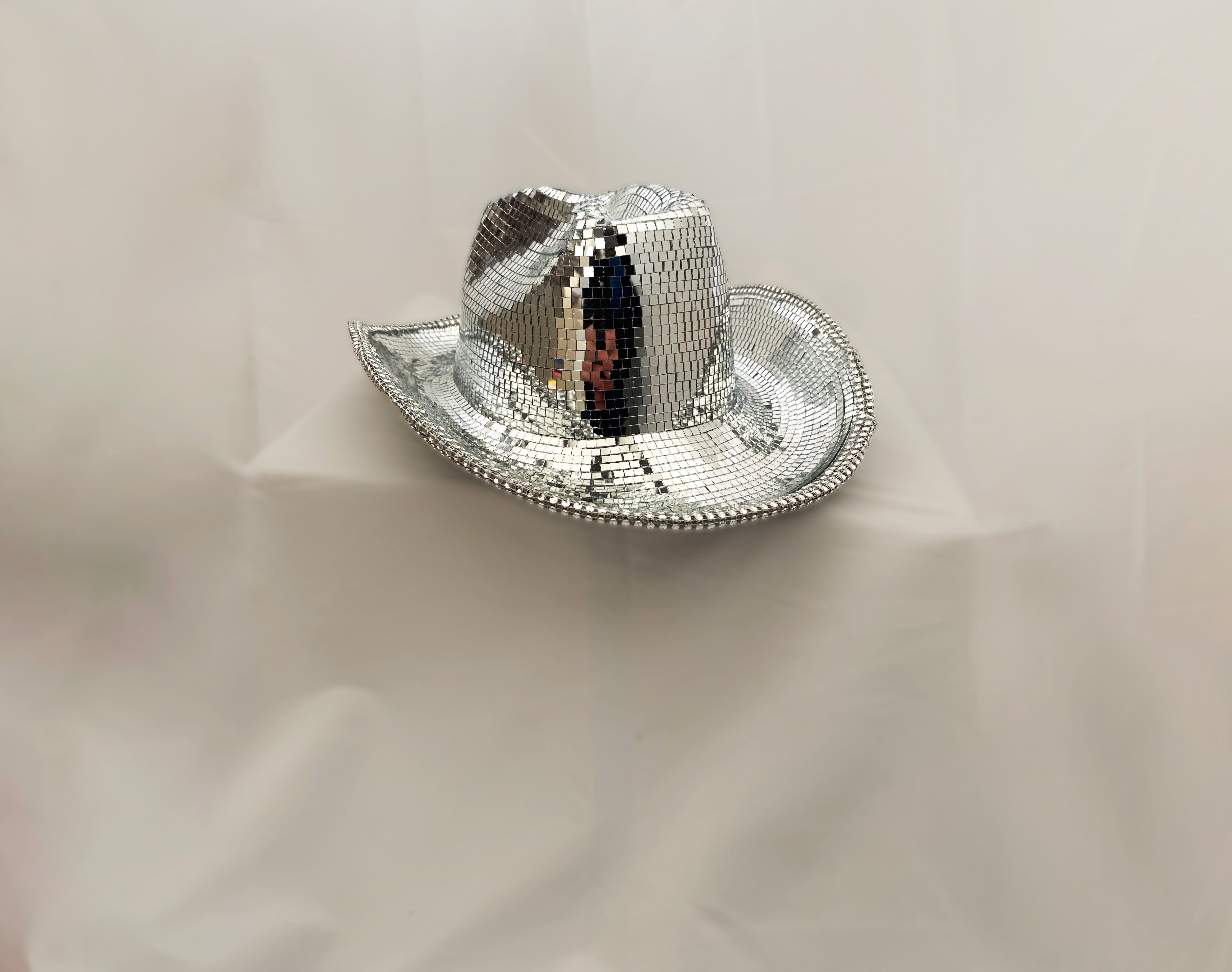 Disco Ball Cowgirl Hat
