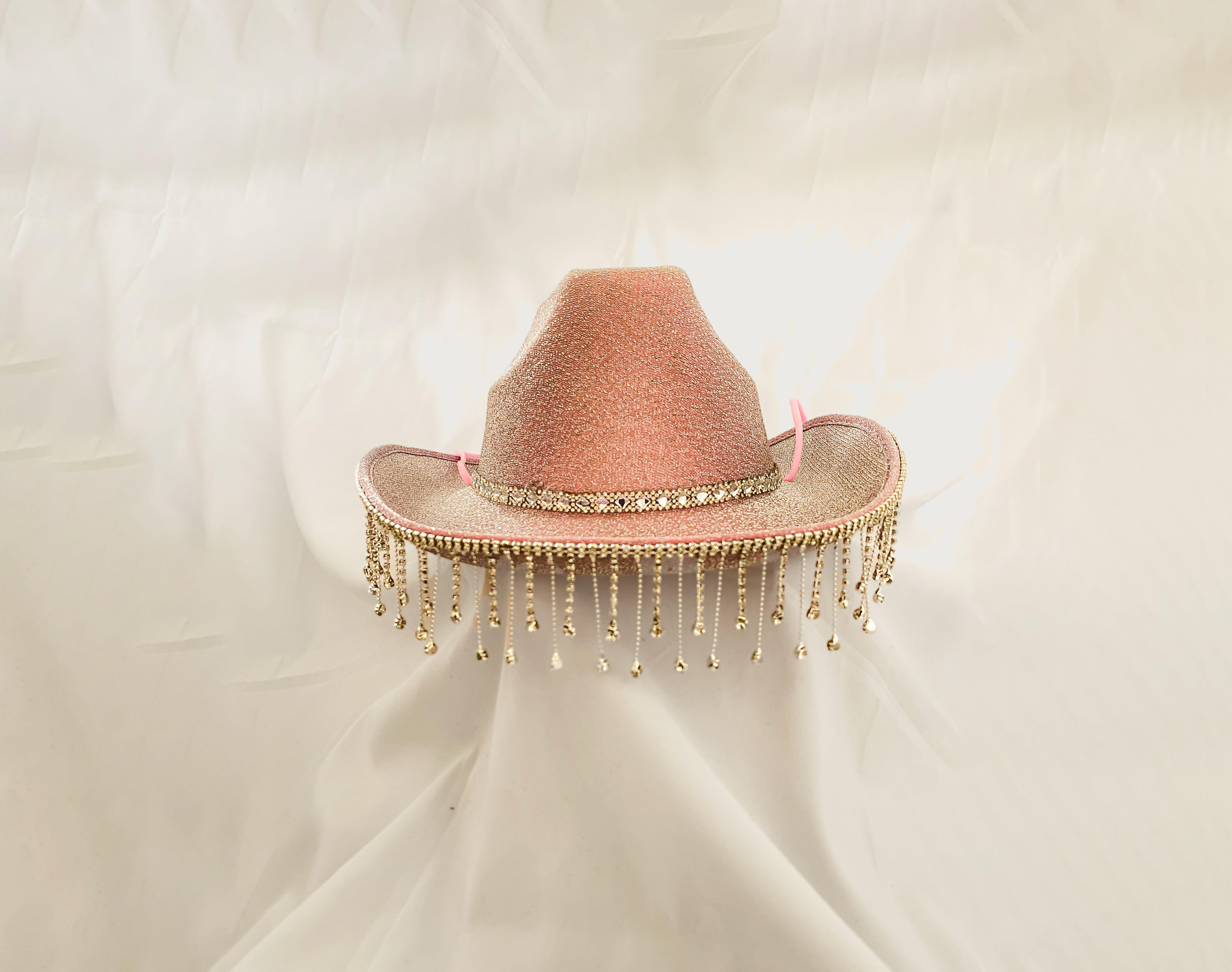 Sequined Tassel Cowgirl Hat
